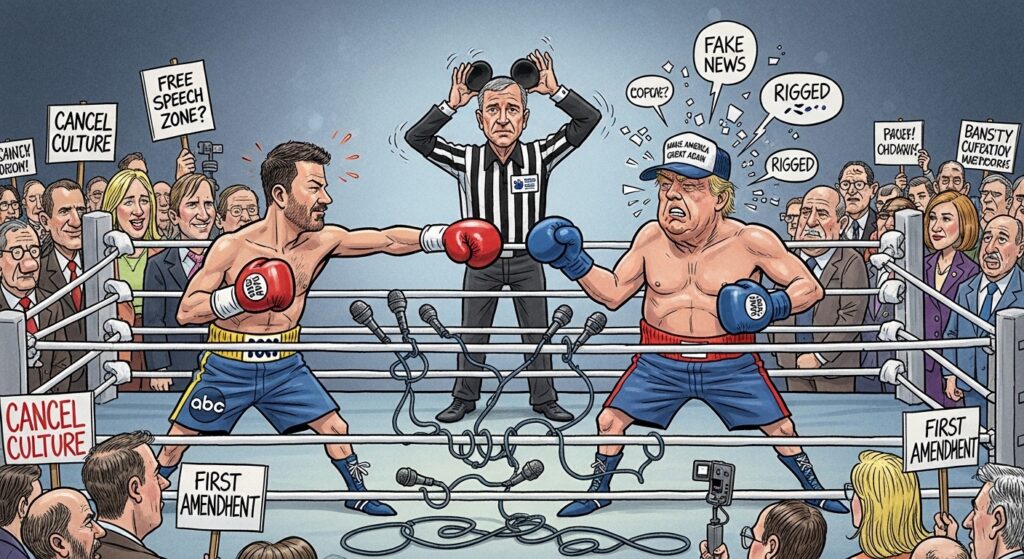Jimmy Kimmel vs. Trump: A Free Speech Showdown Testing Disney’s New CEO