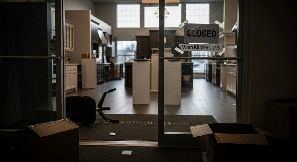 Sudden Shutdown of Wren Kitchens U.S. Showrooms Leaves Customers and Employees in Limbo